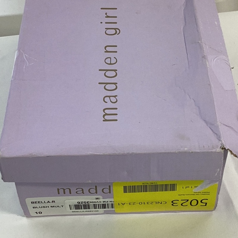 NWT MADDEN GIRL Beella Rhinestone Heels Size 10 - Picture 9 of 9